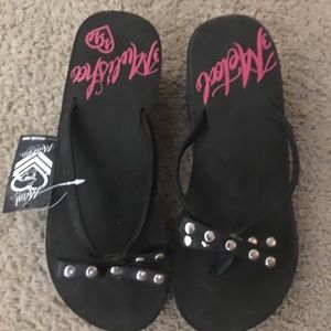 Metal Mulisha Flip Flops | Poshmark